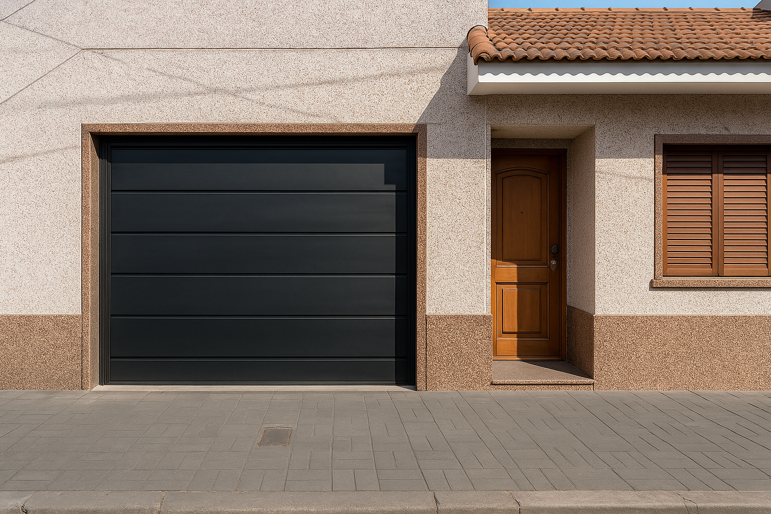 Porton Levadizo Manual ciego 3 cuotas sin interes